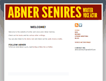 Tablet Screenshot of abnersenires.com